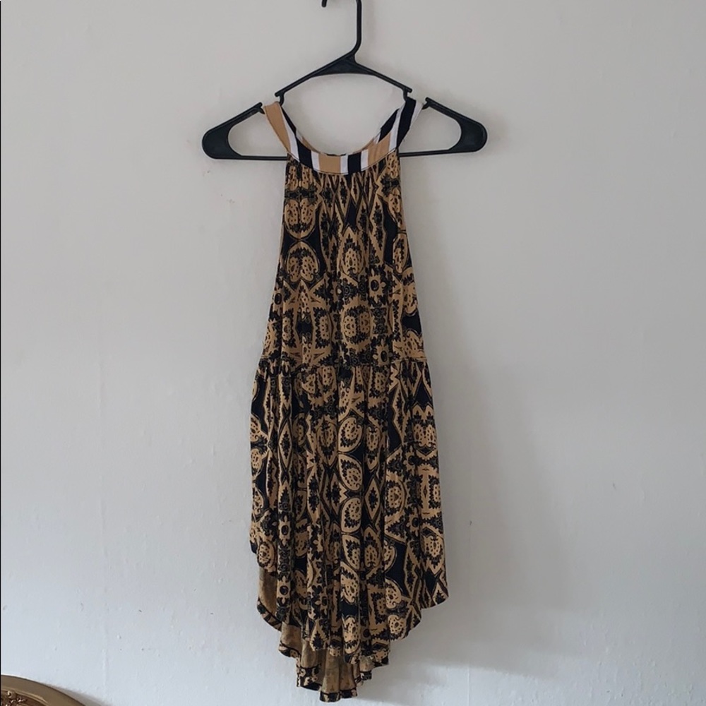 Free People Racerback Feminine Tunic